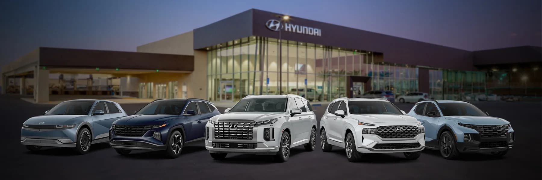 Hyundai vehicle lineup