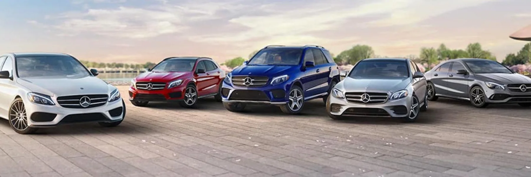 Modellpalette von Mercedes-Benz